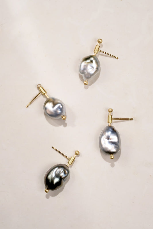 Axis Tahitian Pearl Earrings
