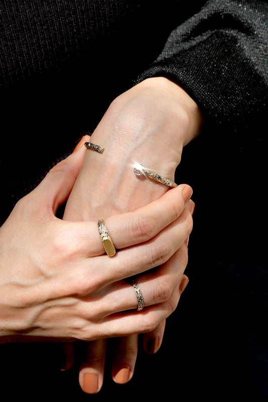 Arabesque Diamond Bangle