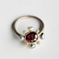 One Rhodolite Garnet Ring