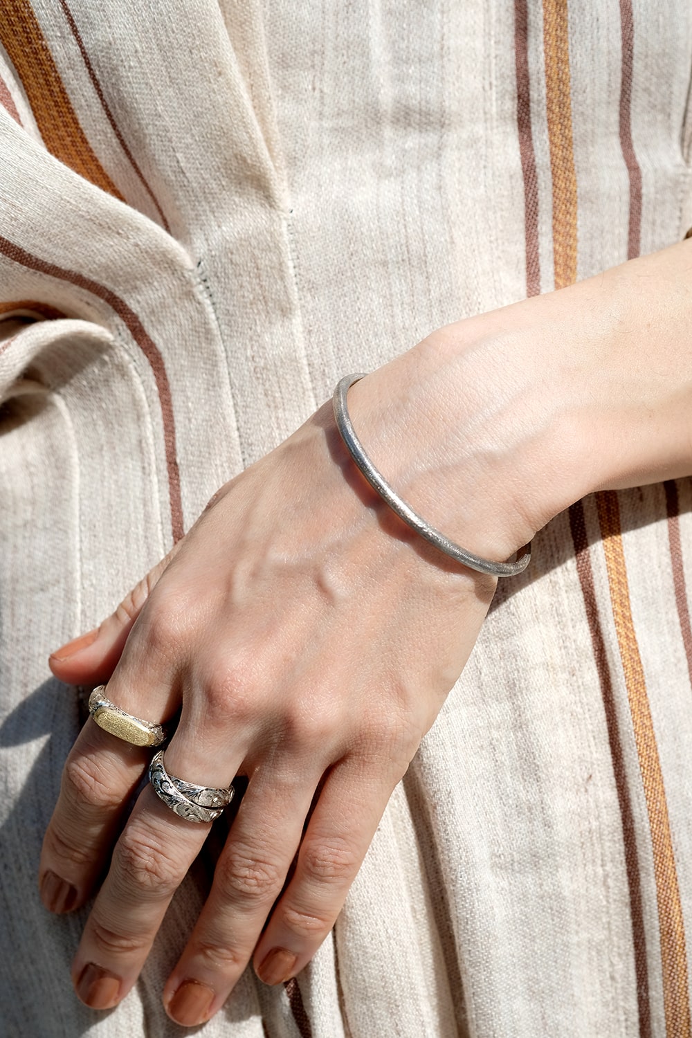 糖色バングル　シャー太翠バングル 一口糖バングル シャー太翠糖色バングル