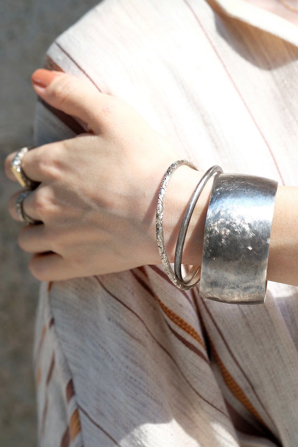   シルバー バングル 566C NARROW Silver Bangle Narrow – SIXTH NIGHT