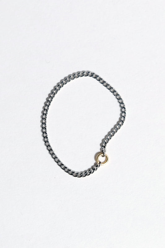 New Moon Chain Pinky Ring