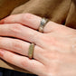 Arabesque White Gold Twin Ring