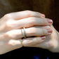 Laurel White Gold Diamond Twin Ring