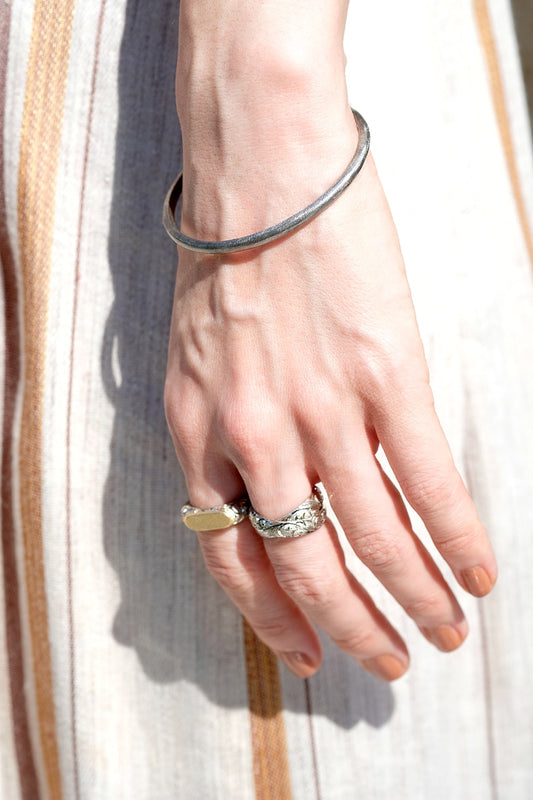 Silver Bangle Narrow