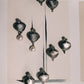Silver Shell Earrings (Sand)