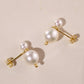 Double Akoya Pearl Earrings