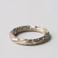 Gimmel White Gold Engraved Ring