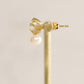 Grape Diamond & Akoya Pearl Yellow Gold Earrings
