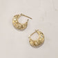 Arabesque Diamond White Gold Earrings