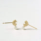 Akoya Pearl Yellow Gold Earrings