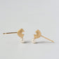 Akoya Pearl Yellow Gold Earrings