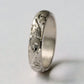 Arabesque White Gold Band Ring