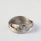 Arabesque White Gold Twin Ring