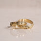 Arabesque Yellow Gold Twin Ring