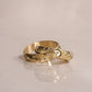 Arabesque Yellow Gold Twin Ring