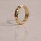 Arabesque Yellow Gold Band Ring