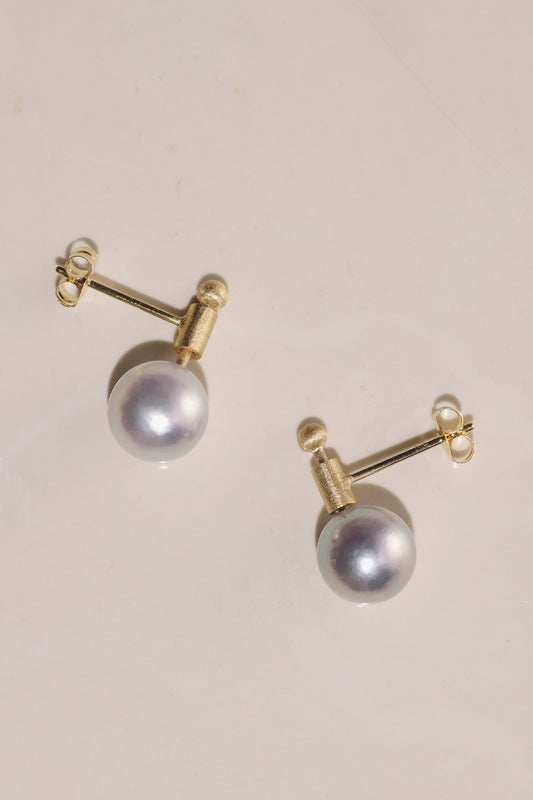 Axis Akoya Pearl Earrings