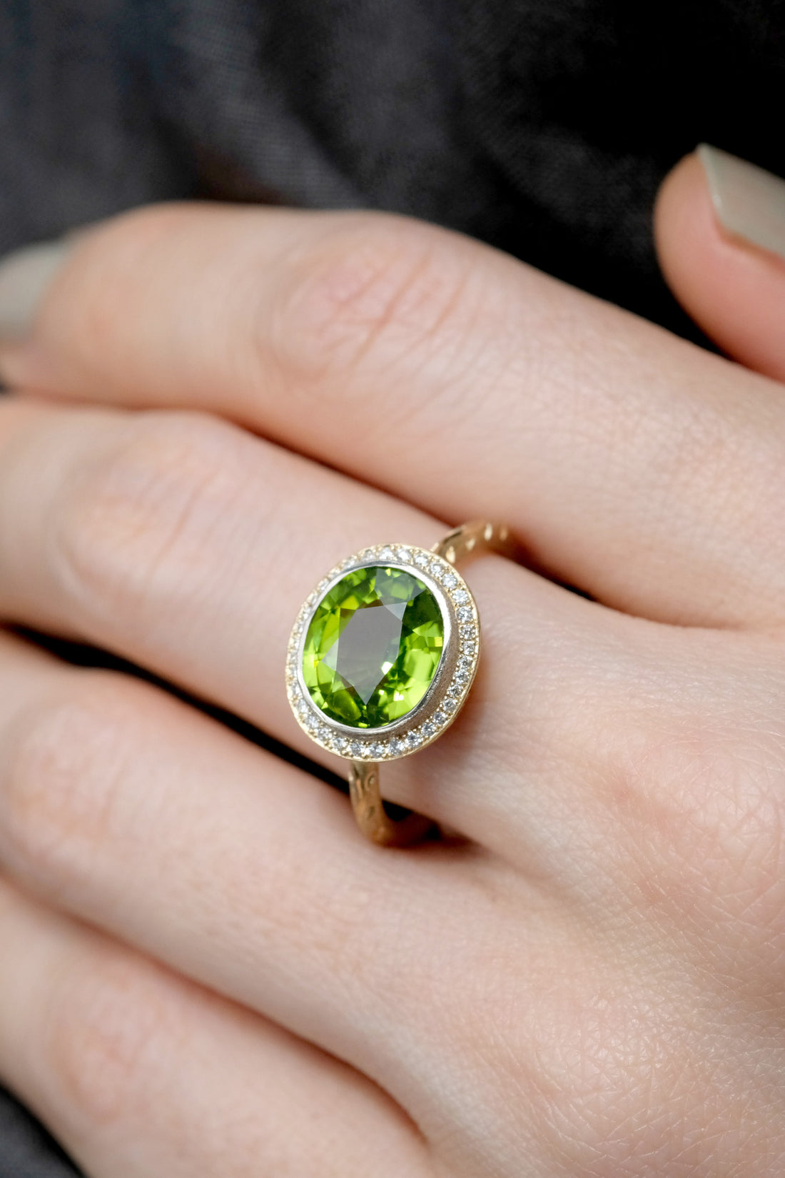 Bouquet Peridot Ring