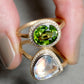 Bouquet Rainbow Moonstone Ring