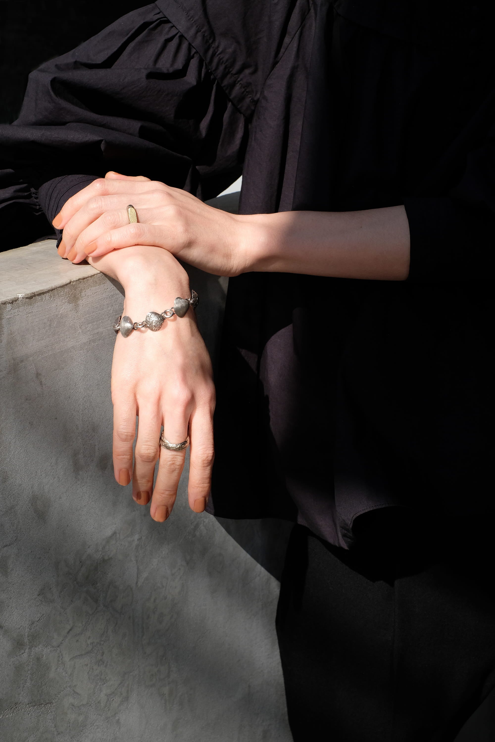 Silver Shell Bracelet – SIXTH NIGHT
