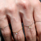 New Moon Chain Pinky Ring