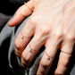 New Moon Chain Pinky Ring