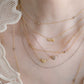 Grape Yellow Gold Diamond Necklace