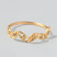 Diamond Leaf Ring
