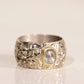 Sign Arabesque Diamond Ring