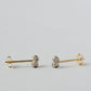Star Double Diamond Earrings