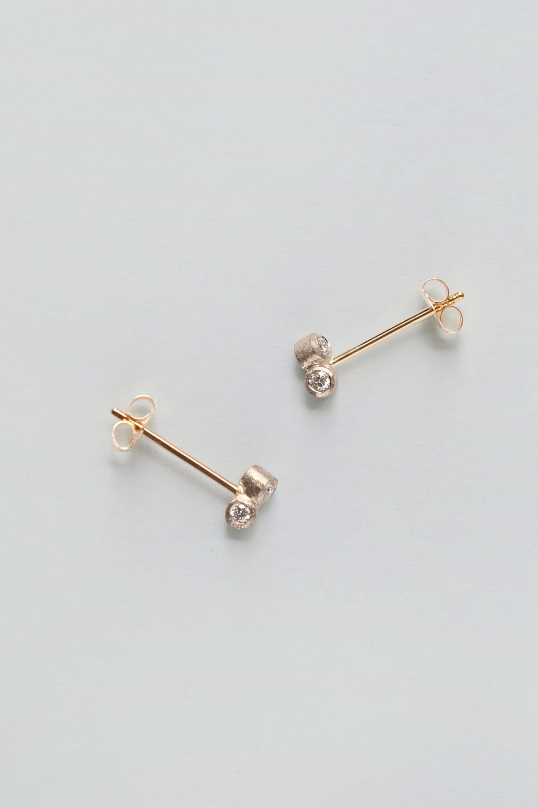 Star Double Diamond Earrings