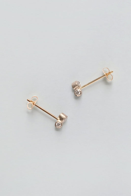 Star Double Diamond Earrings