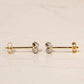 Star Double Diamond Earrings
