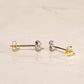 Star Double Diamond Earrings
