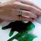 Pillar Emerald Ring (BL02)