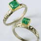 Pillar Emerald Ring (0.59ct)