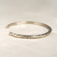 Arabesque White Gold Bangle