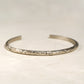 Arabesque White Gold Bangle