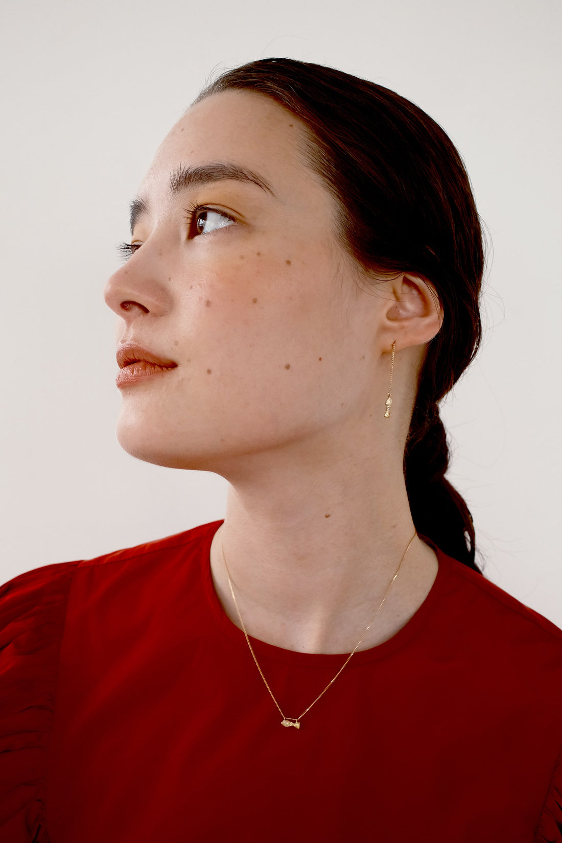 Diamond Fish Necklace