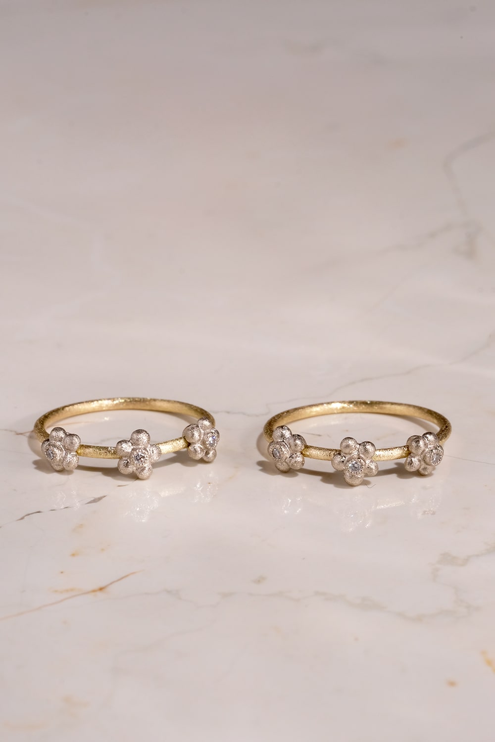 "çiçek" Flower ring