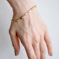 Grape Yellow Gold Diamond Bracelet