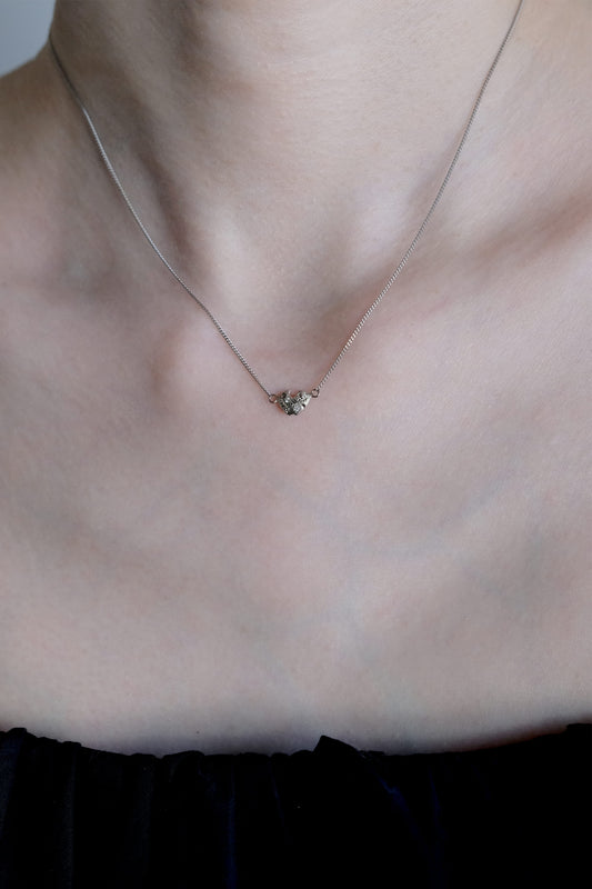 Grape White Gold Diamond Necklace