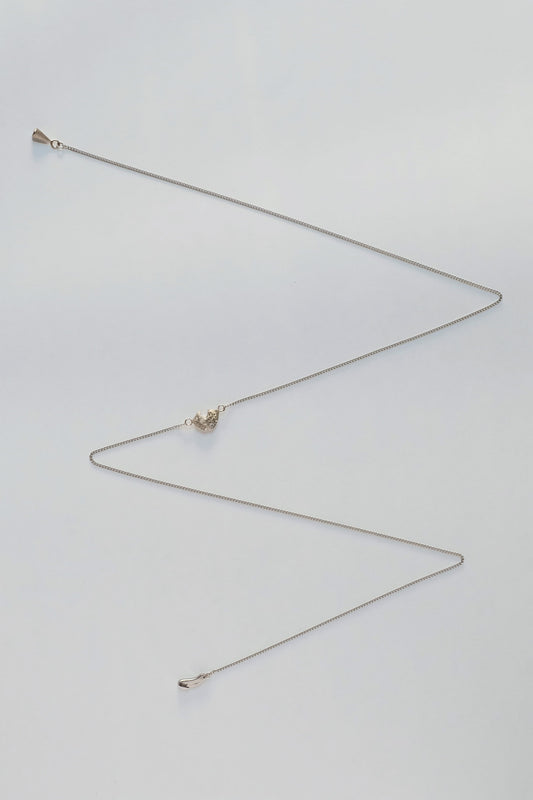 Grape White Gold Diamond Necklace