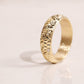 Grape Diamond Yellow Gold Dome Ring