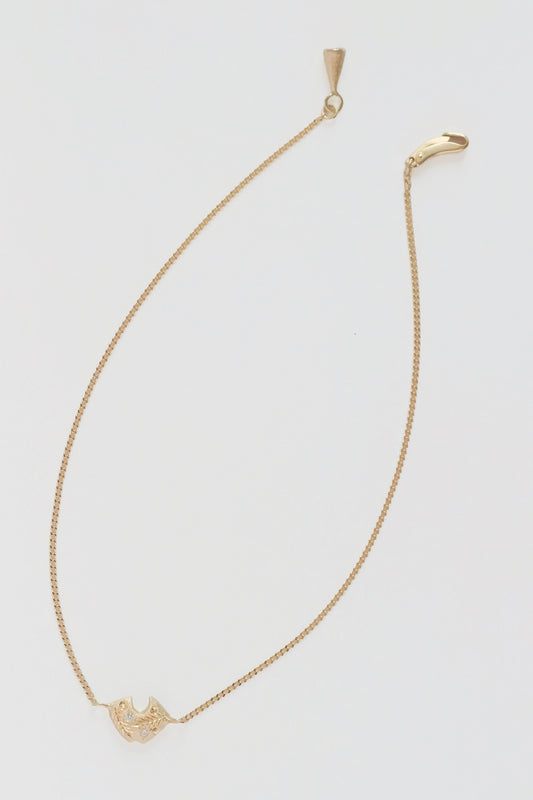 Grape Yellow Gold Diamond Chain Bracelet