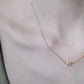 Grape Yellow Gold Diamond Necklace
