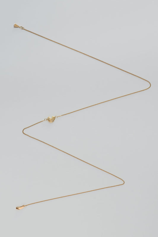 Grape Yellow Gold Diamond Necklace