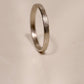 Flat Wedding Ring