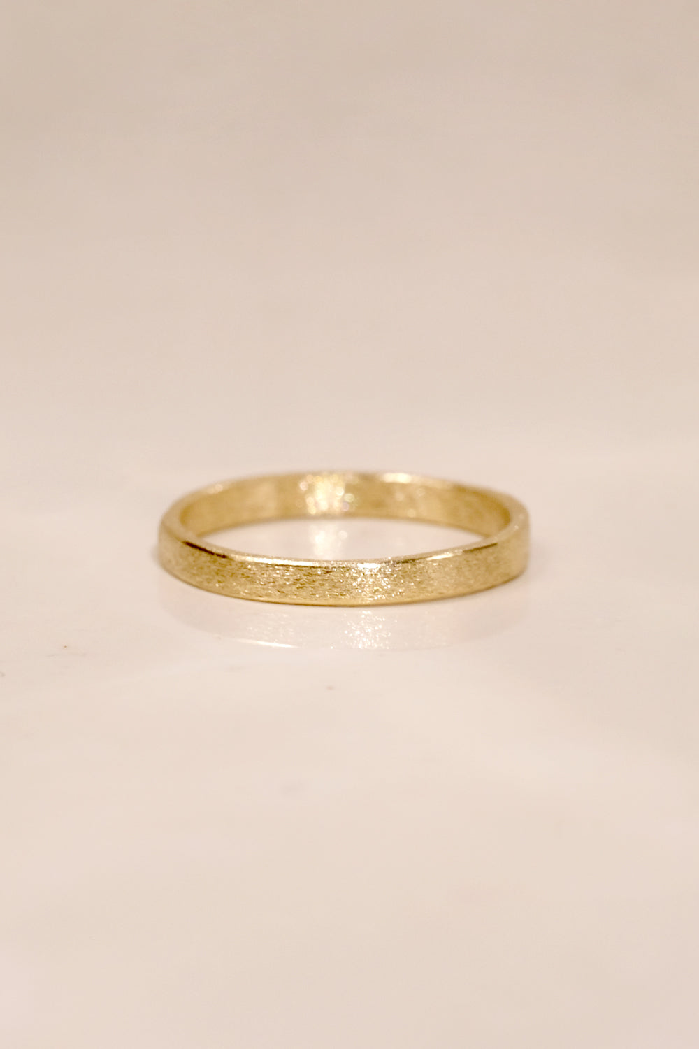 Flat Wedding Ring